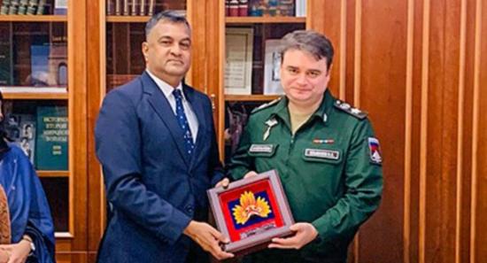 SL Defence Secretary Meets Russian Deputy Minister
